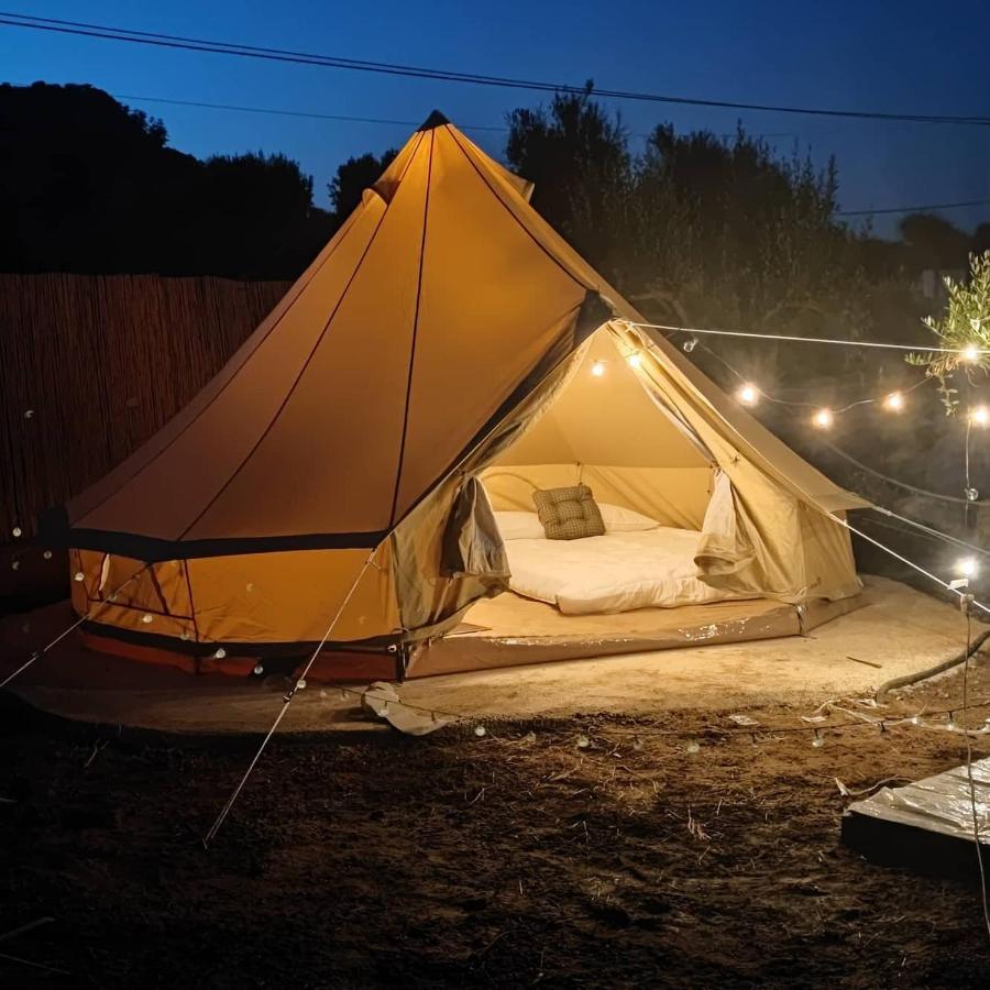 Glamping Les Rodanes 1 Вильямарчанте Экстерьер фото